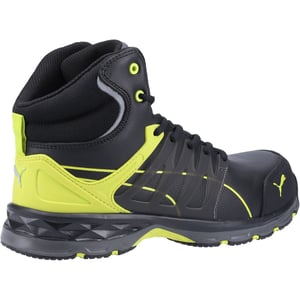 Puma Safety Velocity 2.0 MID S3 Leather Yellow Safety Boots