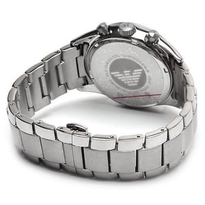 Emporio Armani AR5860 blå urtavla kronograf herrklocka