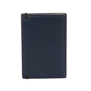 Leather cover notebook with rubber closure HM010086 man