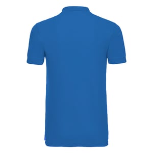 Russell Heren Rekken Korte Mouw Poloshirt (Azuurblauw)