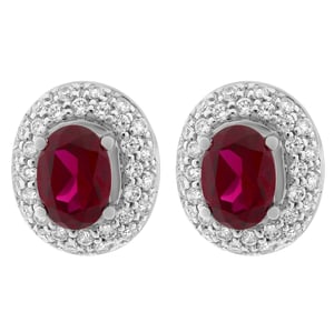 Orphelia 'Udine' Women's 925 Sterling Silver Stud Earrings - Silver ZO-7236/RU
