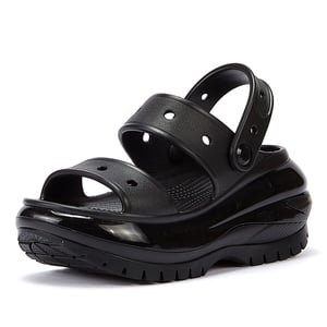 Crocs Classic Mega Crush Women's Black Sandals