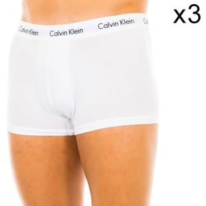 Pack-3 Boxershorts aus atmungsaktivem Stoff und anatomischer Vorderseite U2664G Herren