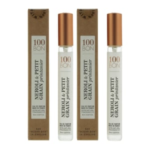 100 Bon Neroli & Petit Grain Printanier Eau De Parfum 10ml x 2