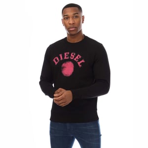 Diesel S-Gir 9-4 Sweatshirt voor heren in zwart
