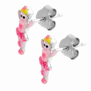 Orphelia 'Oviva' Kinder 925 Sterling Zilveren Stud Oorbellen - Zilver ZO-7137