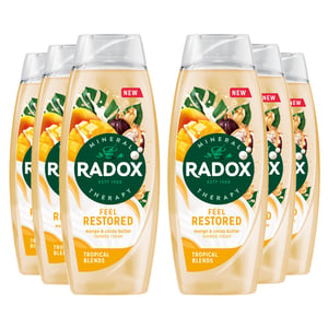 Mineral Therapy Feel Restored 'Shower Cream' 450ml, 6 Pack