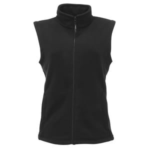 Regatta Vrouwen/dames 210 Series Microfleece Bodywarmer / Gilet (Zwart)