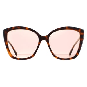 Jimmy Choo Cat Eye Dames Havana Pink Gold Mirror Nat/S