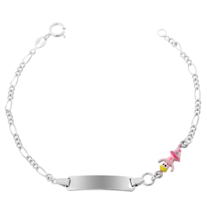 Orphelia 'Oviva' Kinder 925 Sterling Zilveren Set: Armband + Oorbellen - Zilver SET-7137