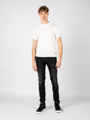 Takeshy Kurosawa T-shirt Över Filo Herr Vit