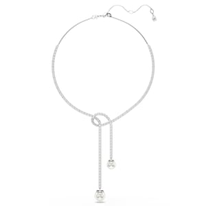 Swarovski 'Matrix' Vrouwen Basis Metalen Ketting - Zilver 5692416