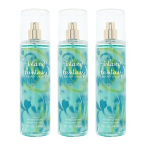 Britney Spears Island Fantasy Fine Fragrance Mist 236ml For Her x 3