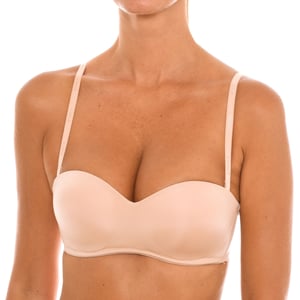 Trådlös bandeau push-up bh för kvinnor 007HF. Förstärkning, stöd och en touch av elegans.