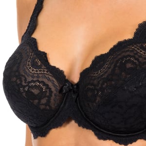 Underwired non-padded lace bra 05832 woman