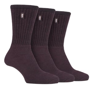 JEEP - 3 Pairs Mens Vintage Cotton Cushioned Socks for Hiking Boots