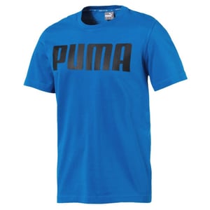 Puma Modern Sports Relax Short Sleeve T-Shirt Tee Top Blue - Mens