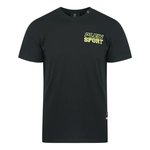 Philipp Plein zwart T-shirt met logo op de borst