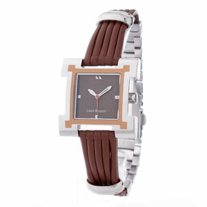 Laura Biagiotti Ladies Watch Quartz silver brown