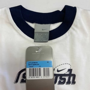 Vintage Nike Jongens Wit "Swoosh" T-shirt