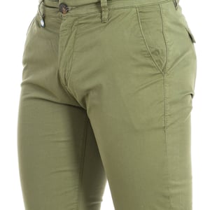 Lange broek met recht afgesneden zomen TMT002-TW417 man