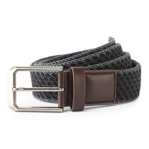 Asquith & Fox Heren Vintage Wash Canvas Riem (Zwart)