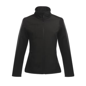 Regatta - Dames Professional Octagon II Waterdichte Softshell Jas (Zwart/Zwart)