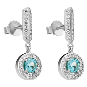 Orphelia 'Bristol' Women's 925 Sterling Silver Drop Earrings - Silver ZO-7579/B