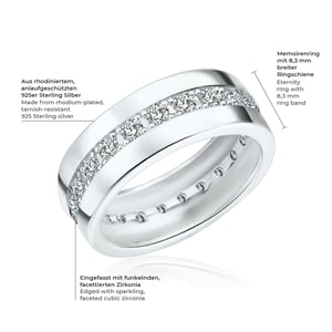 Rafaela Donata Female Sterling Silver Ring