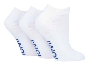 IOMI - 3 Pairs Cushioned Trainer Diabetic Socks for Swollen Feet and Ankles