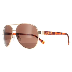 Calvin Klein Aviator herr guld brun CK19316S