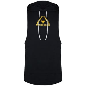 Under Armour Project Rock Heren Zwart Mouwloos Hoodie