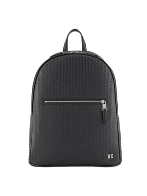 Armani Exchange herenrugzak van gecoat materiaal.