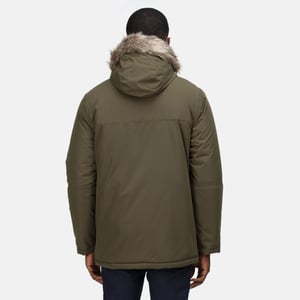 Regatta Mens Volter Waterproof Insulated Parka (Dark Khaki)