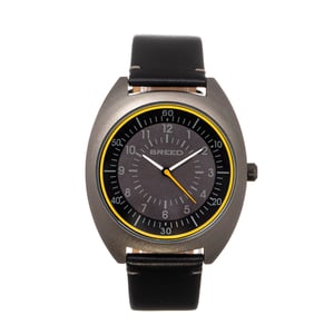 Breed Victor Leather-Band Watch