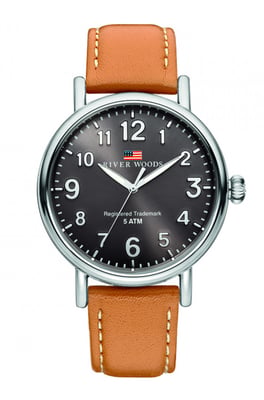 River Woods Sacramento herenhorloge Bruin RW420006