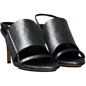 Calvin Klein Karin Spiegelend Pytho Dames Zilver Schoenen