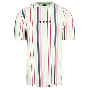 Nicce Korte Mouw Ronde Hals Veelkleurig Heren Club T-shirt 202 1 09 02 0218