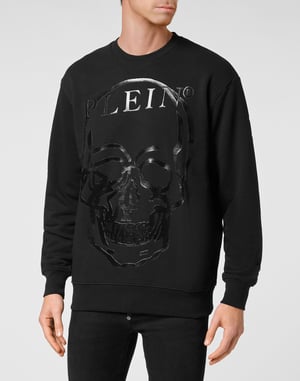 Sweatshirt Skull And Plein