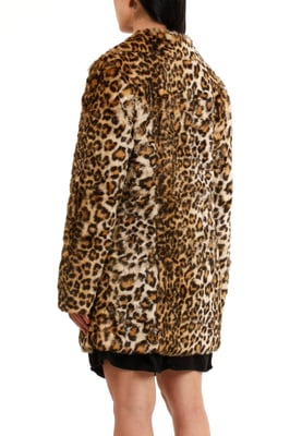 19V69 Italia Womens Jacket Multicolor Will Animal Print