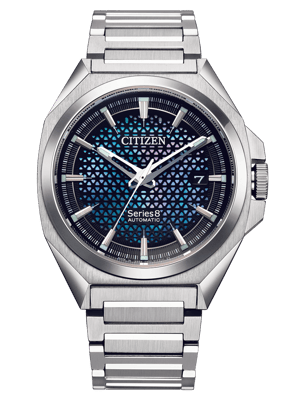 Citizen Series 8 Heren Zilveren Horloge NA1010-84X