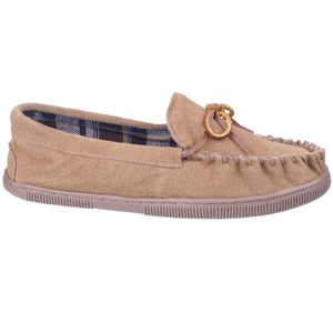 Cotswold Suède Alberta Slipper / Herenslippers (Beige)