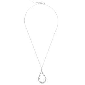 Orphelia Dames 925 Sterling Zilveren Ketting met Hanger - Zilver ZH-7424
