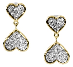 Fossil Sieraden 'Sutton' Dames RVS Oorbellen - Goud JF03939710