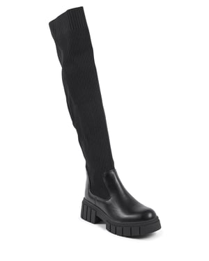 19V69 Italia Womens High Boot Black