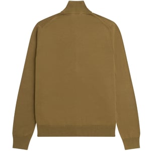 Fred Perry bruin klassiek sweatshirt met rits