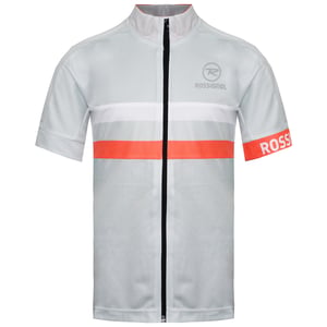 Rossignol Korte Mouw Zip Up Licht Grijs Dames Klassiek T-Shirt RLEWY13 225