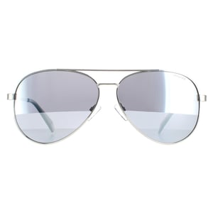 Polaroid Aviator Womens Silver Love Island Silver Mirror Polarized PLD 6069/S/X/LI