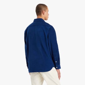Men's Levis Jackson Worker Corduroy Overshirt in Dark Blue