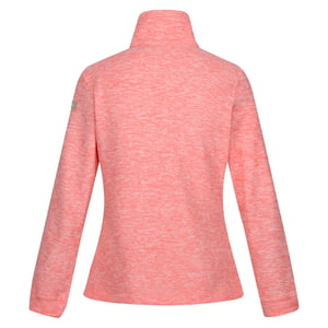 Regatta Womens/Ladies Azaelia Marl Full Zip Fleece Jacket (Shell Pink)